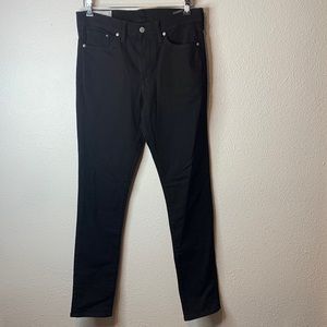 H&M Skinny Coupe Moulante & Denim Black Jeans